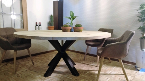 Ronde tafel op maat gemaakt