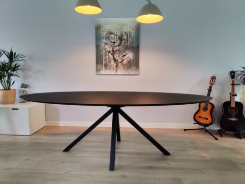 Ovale eettafel