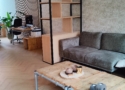 Roomdivider met stalen frame