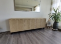 Eiken dressoir met lades en deuren