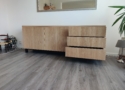 Eiken dressoir met lades en deuren