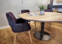 Ronde eettafel met facet